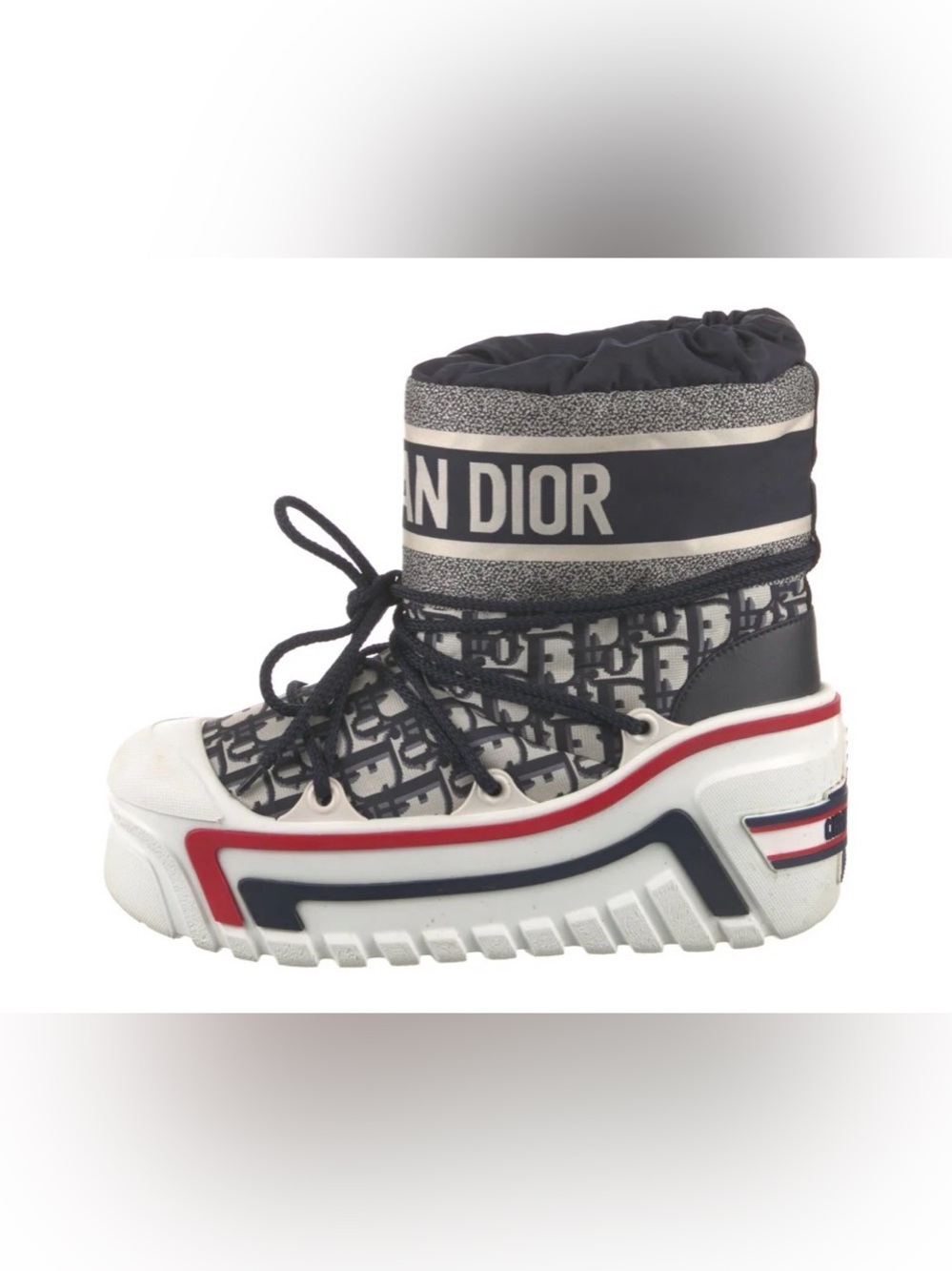 Christian Dior Canvas Ankle Snow